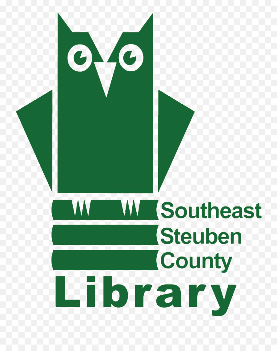 Transparent - Owlwithletterslogo Southeast Steuben County Southeast Steuben County Library Png,Owl Transparent