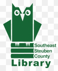 Transparent - Owlwithletterslogo Southeast Steuben County Southeast Steuben County Library Png,Owl Transparent