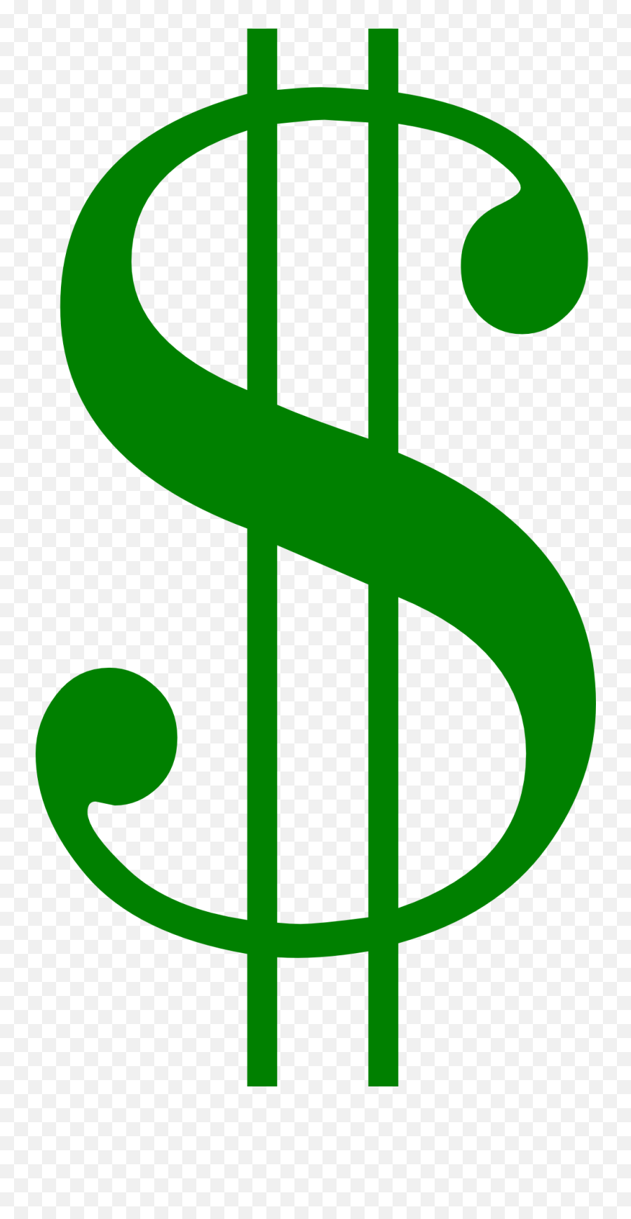 Green Dollar Sign No Image Gallery Hcpr - Dollar Sign Money Dollar Sign Png,No Sign Png