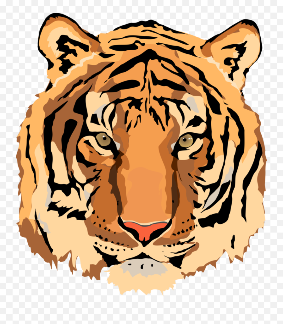 Hands Clipart Tiger Transparent Free For - Tiger Vector Art Png,Tiger Png