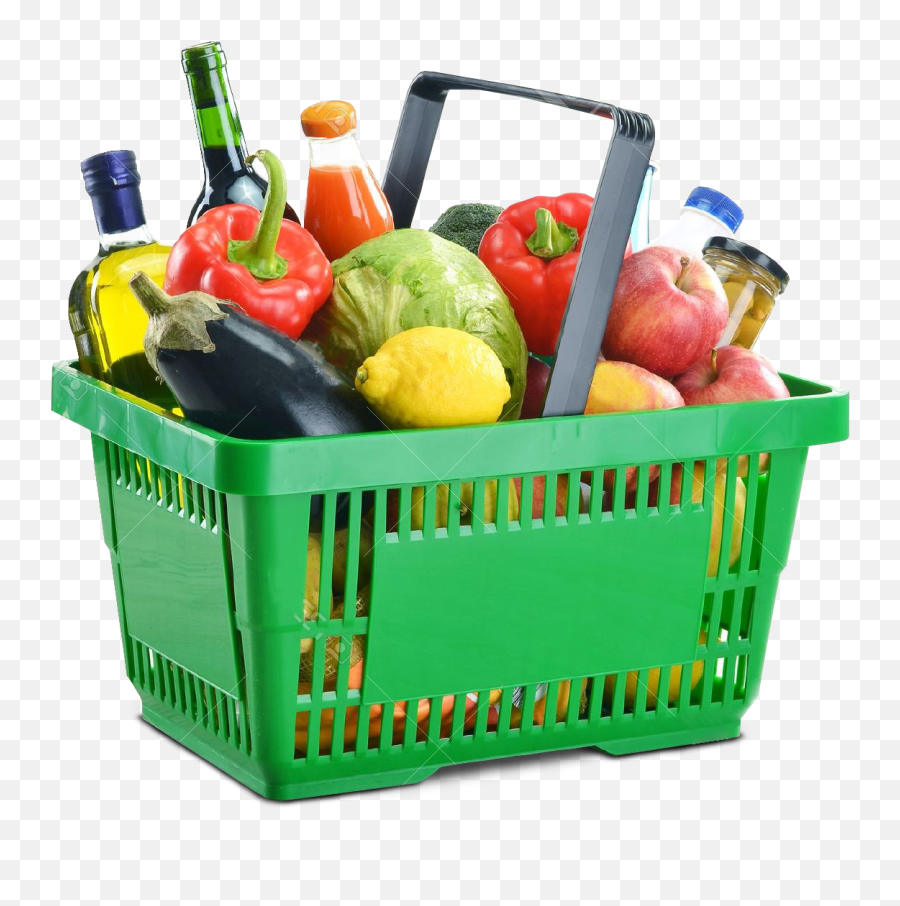 Download Exatouch Streamline Payments - Plastic Food Picnic Basket Png,Grocery Png