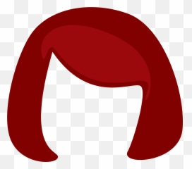 Download Wig - Transparent Red Hair Clipart png