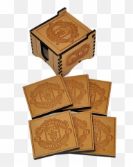 Coasters Manchester United - Wood png