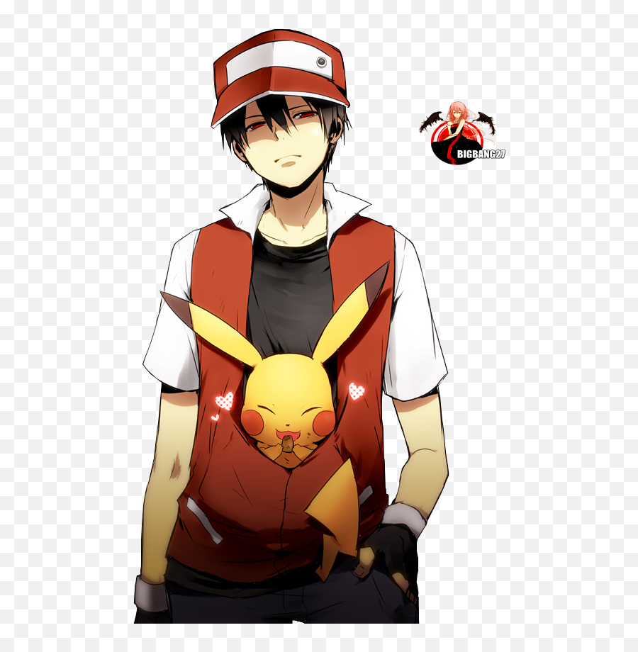 Download Pokemon Red Png - Pokemon Trainer Red Png Image,Pokemon Trainer Transparent