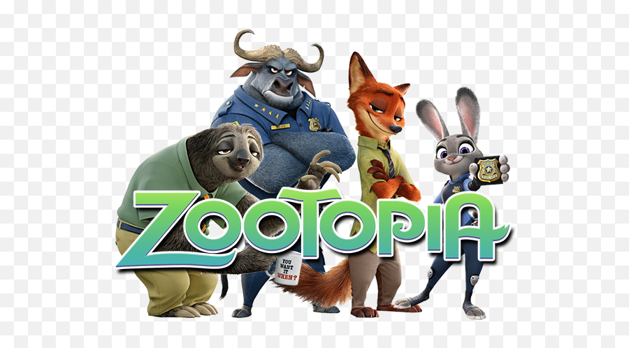 Zootopia - Png Imagens Png Zootopia Main Animals With Names,Zootopia Png