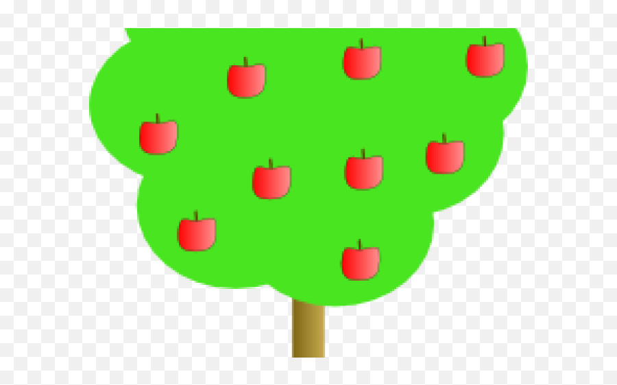 Small Clipart Apple Tree - Apple Tree Clip Art Png,Apple Tree Png