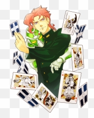Kuujou Joutarou Joseph Joestar Kakyouin Noriaki Jean - Cartoon Png,Polnareff Png
