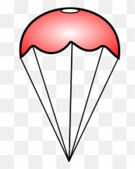 Download Hd Parachute Clipart - Cartoon Parachute Png Parachute Clipart No Background,Parachute Png