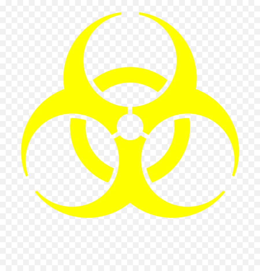Filebiohazard Symbol Yellowsvg - Wikimedia Commons Biohazard Symbol Yellow Transparent Png,Toxic Logo