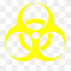 Filebiohazard Symbol Yellowsvg - Wikimedia Commons Symbol Yellow Transparent png