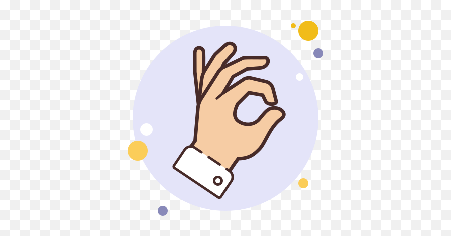 Ok Hand Icon - Free Download Png And Vector Ok Hand Icon Png,Okay Hand Emoji Png