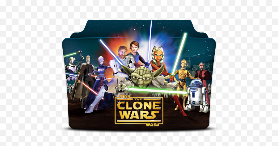 Star Wars The Clone X Folder - Star Wars Folder Icon Png,Star Wars The Clone Wars Logo