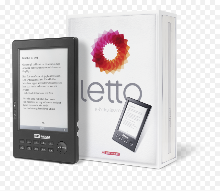 Bonnier Adlibris Launches Letto A Swedish E - Reader Readers Png,Opened Book Png