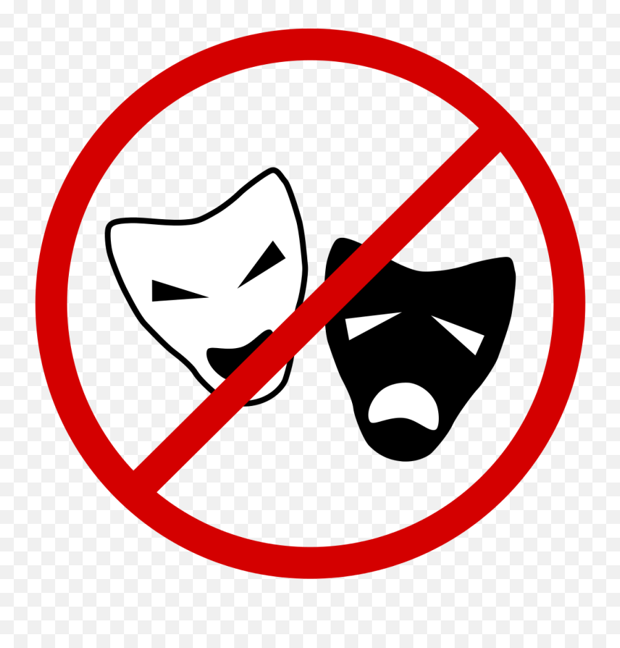 Fileno Dramasvg - Wikimedia Commons No Drama Png,Comedy And Tragedy Masks Png