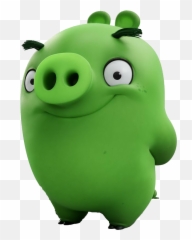 Angry Eyebrows Png - Ross Png Pig Angry Birds 2739029 Movie Piggy