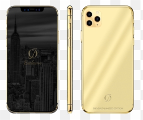 Custom 24k Gold Iphone 11 Pro - Custom Iphone 11 Pro Max Png,Gold Apple Logo