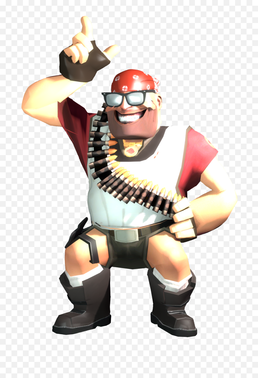 Tf2 - Heavy Art Tf2 Png,Funky Kong Png