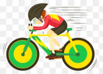 My Webpage - Cyclist Riding A Bicycle Clipart Png,Bicyclist Png