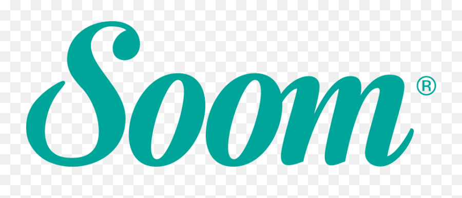 Soom Logo - Teal Cmyk For Print Transparent Background Soom Foods Logo Png,Oval Transparent Background