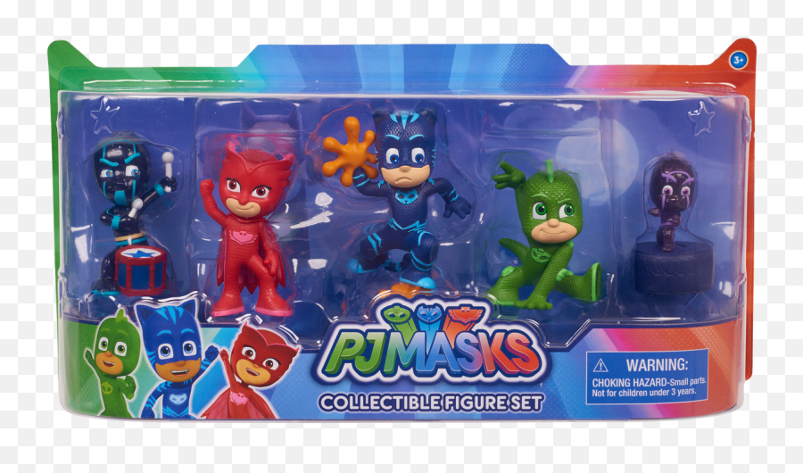 Download Pj Masks Figure Asst - 5pk Pj Mask Collectible Pj Masks Collectible Figures Set Png,Pj Mask Png