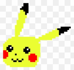 Pikachu Face Pixel Art Maker - Cartoon Png,Pikachu Face Png
