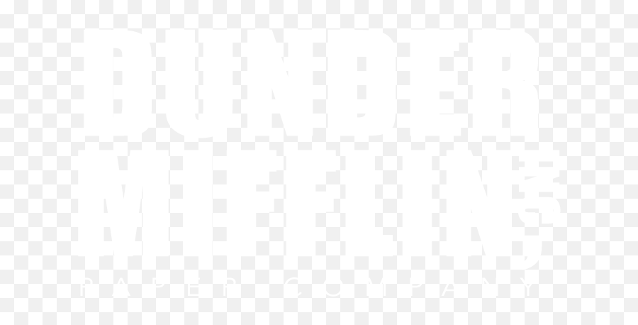 Dunder Mifflin Logo: valor, história, PNG
