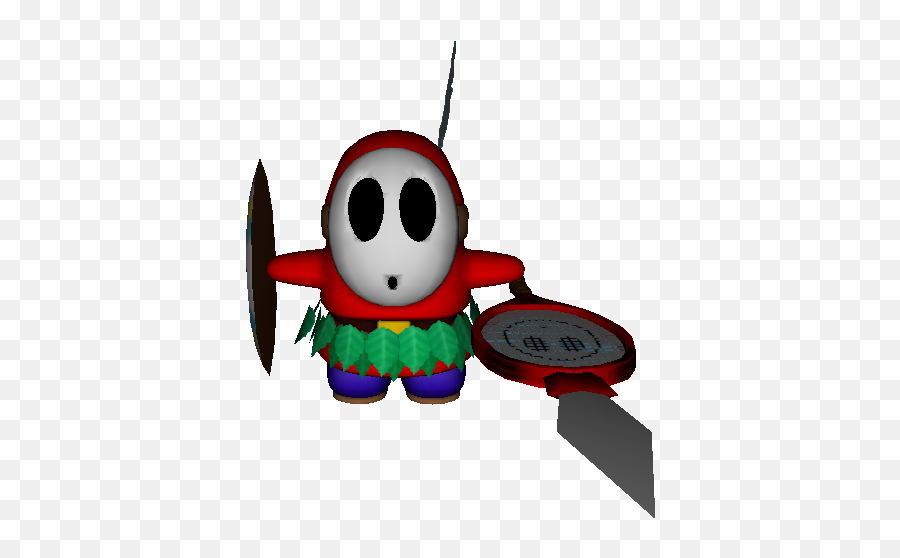 Gamecube - Mario Power Tennis Shy Guy The Models Resource Shy Guy Mario Tennis Special Png,Shy Guy Png
