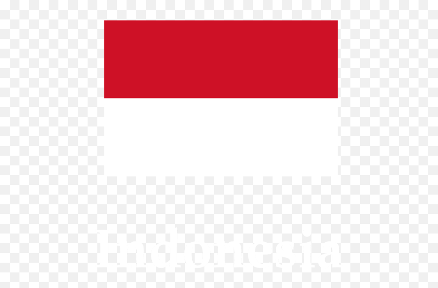 Indonesia Flag And Name Duvet Cover - Horizontal Png,Indonesia Flag Png