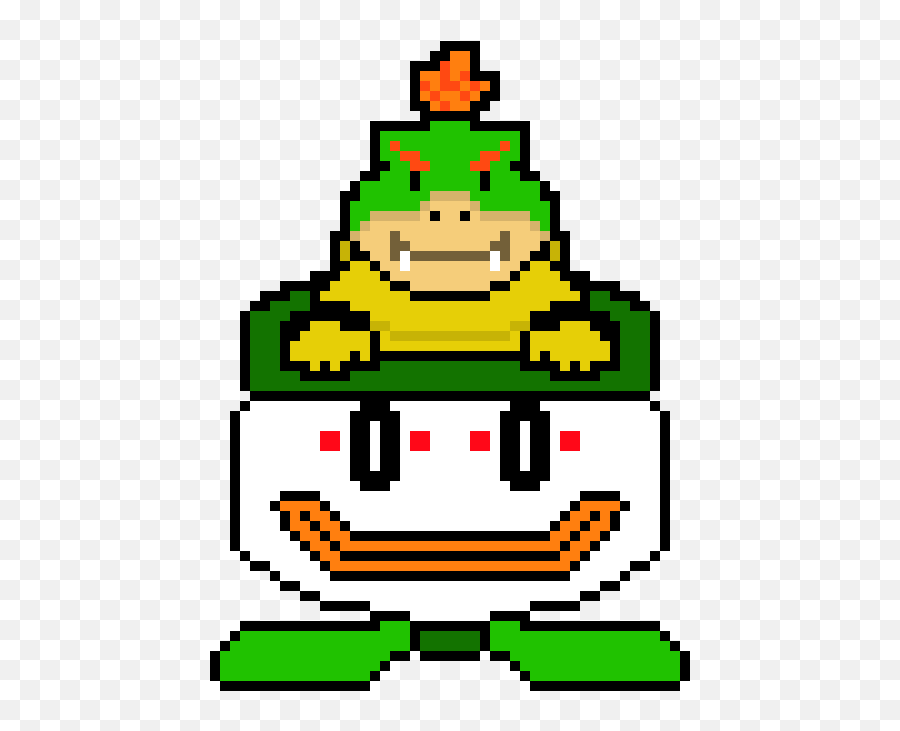 Bowser Jr - Bowser Jr Pixal Arrt Png,Bowser Jr Png