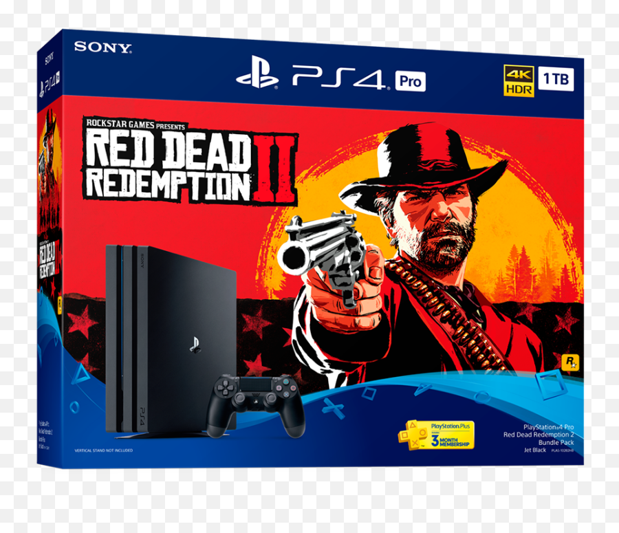 Playstation 4 Pro Red Dead Redemption 2 - Red Dead Redemption Png,Red Dead Redemption 2 Logo Png