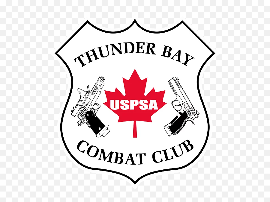 Thunder Bay Combat Club Uspsa - Transparent Canadian Maple Leaf Png,Thunder Logo Png
