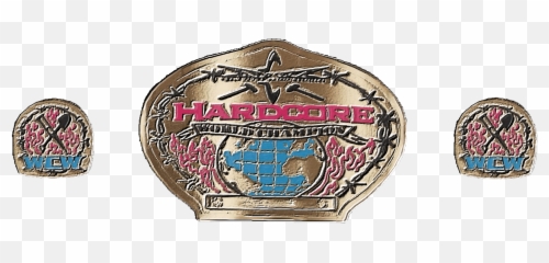 Wcw Hardcore Championship From 2k19 Wwegames - Wcw Hardcore Championship Logo Png,Wcw Logo Png