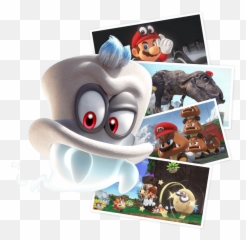 Cappy - Capi De Super Mario Odyssey Png,Cappy Png