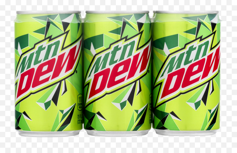 Bundle 4 Pack Mountain Dew Mini Cans 75 Fl Oz 6 Count - Mountain Dew Png,Mountain Dew Png