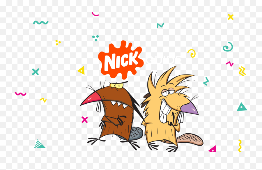 Streaming Service Vrv Adds Nicksplat A - Nick Guide The Angry Beavers Logo Png,Nickelodeon 90s Logo