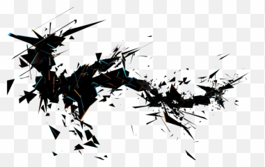 Black - Vector Abstract Black Png,Cool Effects Png