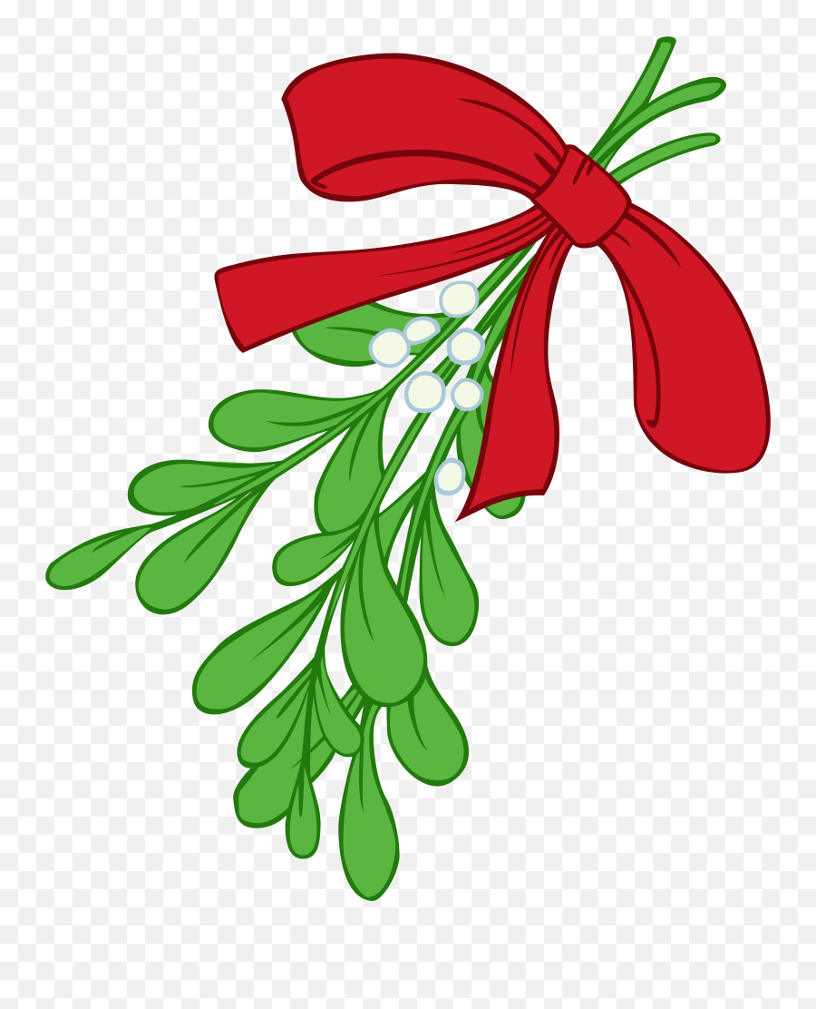 Mistletoe Clipart Ilration 72107 By - Mistletoe Clipart Png,Mistle Toe Png