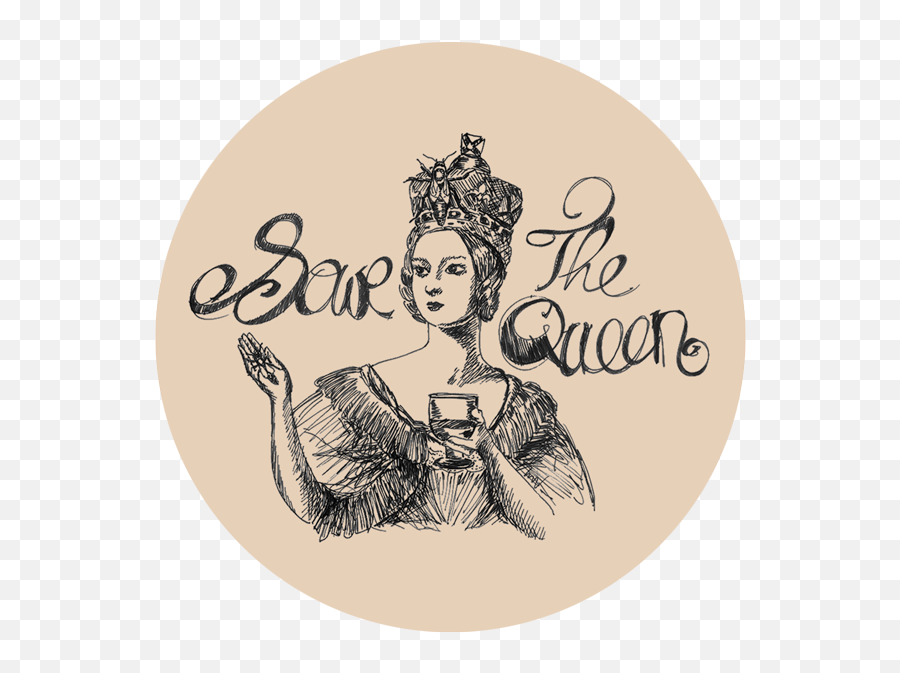 Logo Save The Queen Gin 1 - Save The Queen Png,Queen Logo Png