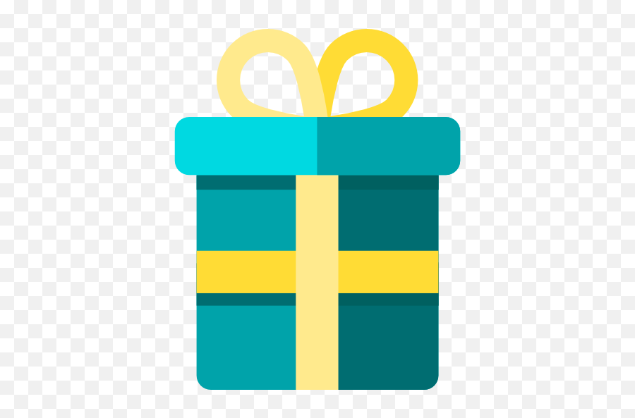 Birthday Christmas Presents And Party Gift - Gift Flat Icon Png,Birthday Presents Png