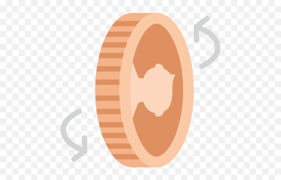 Cash Money Coin Business Currency Flip Icon - Coin Flip App Icon Png,Flip Chart Icon