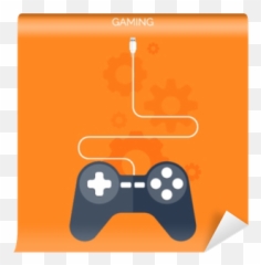 Flat Joystick Icon - Video Games png