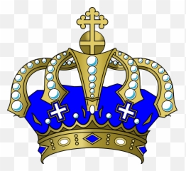 Kings Crown Png Transparent Image - Blue