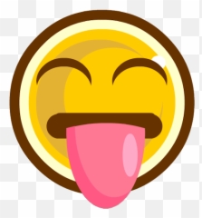Free Tongue Out Emoticon Download - Stick Clip Art png