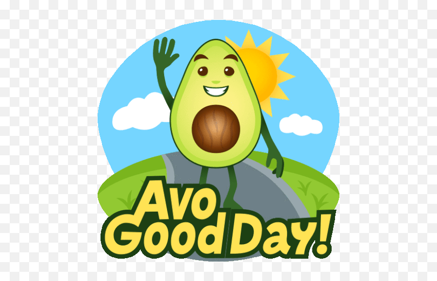 Avo Good Day Avocado Adventures Gif - Happy Png,Avacado Icon