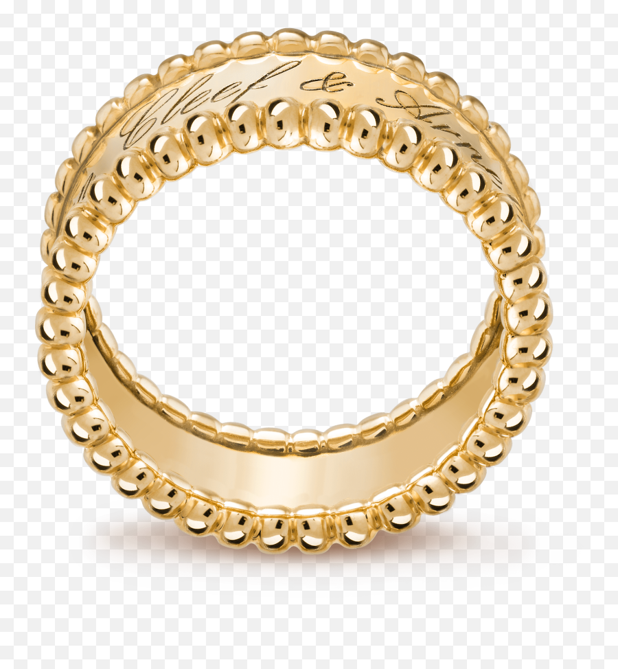 Perlée Signature Ring - Solid Png,Gucci Icon Ring In Yellow Gold