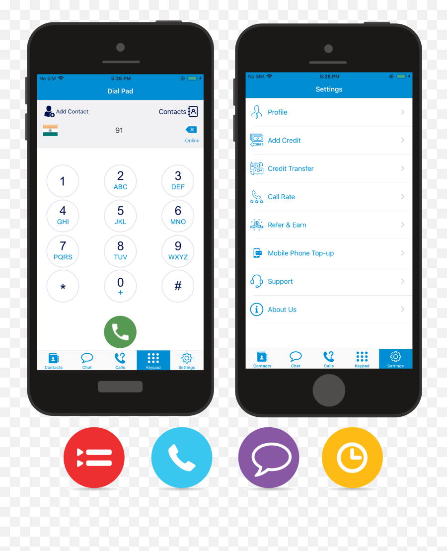 Capanicus Mobile Dialer Or Sip Development Company - Mobile Sip Phone Icon Png,Iphone Phonebook Icon