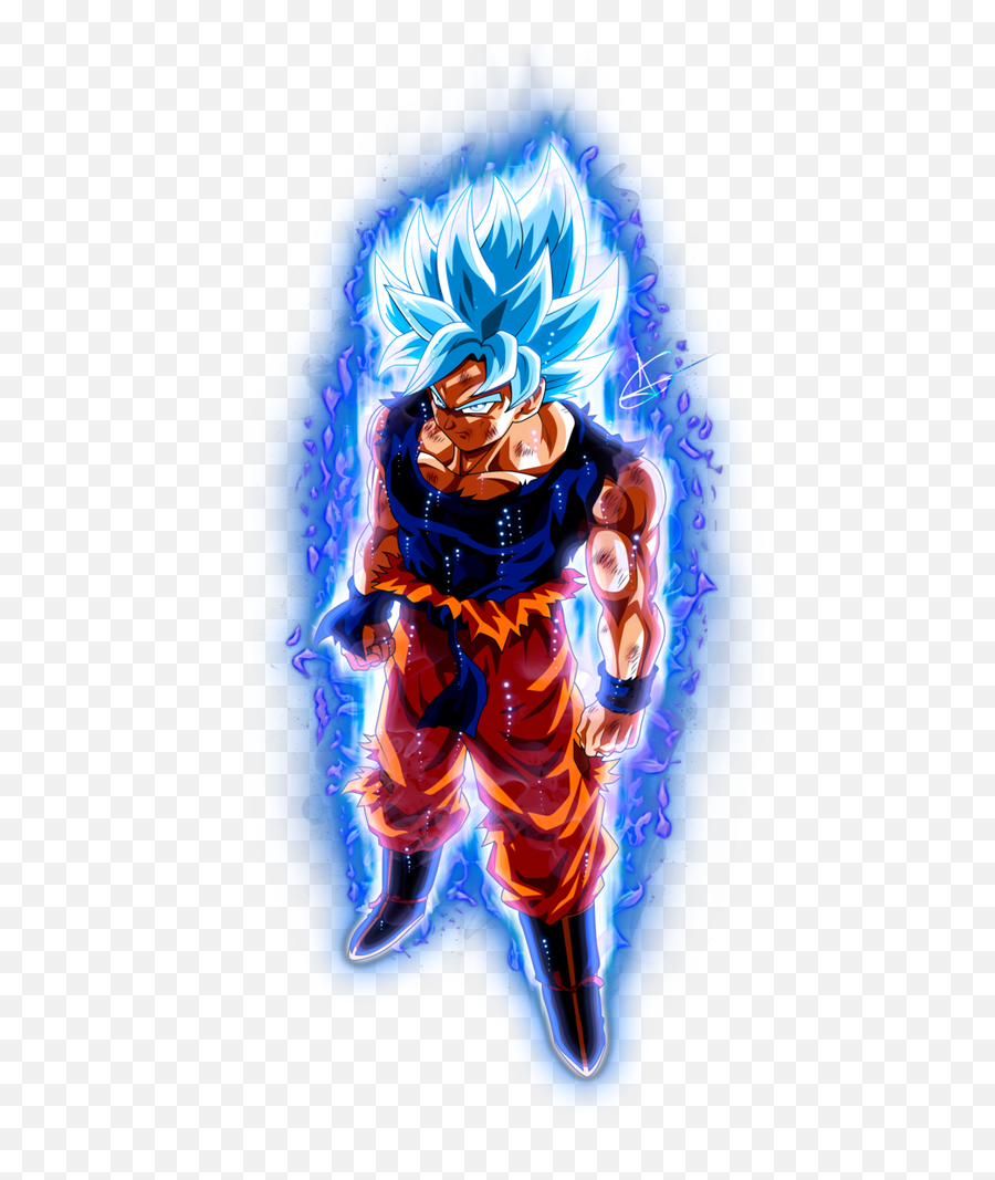 Goku Ultra Instinct Ssj Blue By - Super Saiyan Blue Ultra Instinct Png,Ultra Instinct Png