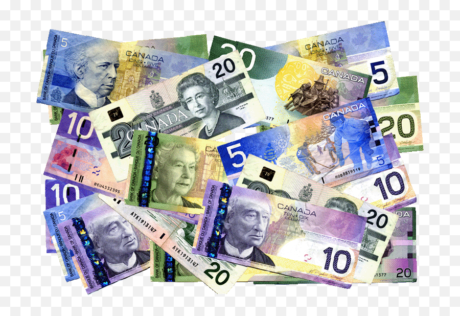Pile Of Money Canada Png Image - Canadian Money Clipart,Pile Of Money Png