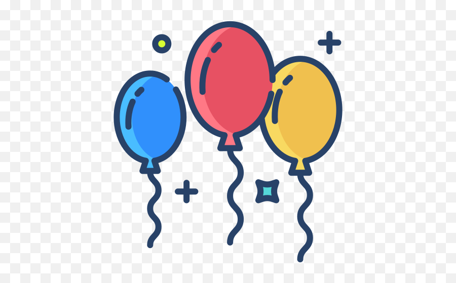 Balloons - Free Birthday And Party Icons Openview Hd Full Installation Png,Balloon Icon