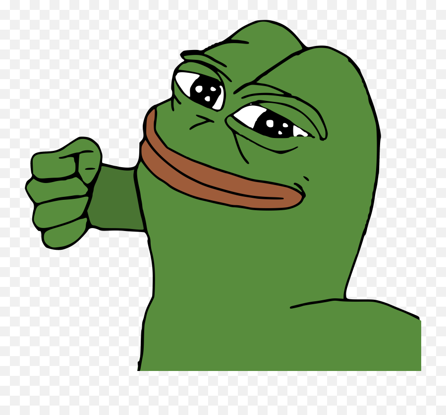 Download Hd Pepe The Frog Punching Png - Transparent Pepe The Frogs,Pepe Frog Png